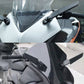 2Pcs Unviersal Motorcycle Rearview Mirrors Adjustable Wind Swivel Wing Mirror - TDRMOTO