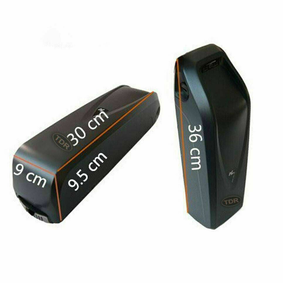 36V 13Ah Large Downtube Electric E-Bike Lithium Rechargeable Battery - TDRMOTO