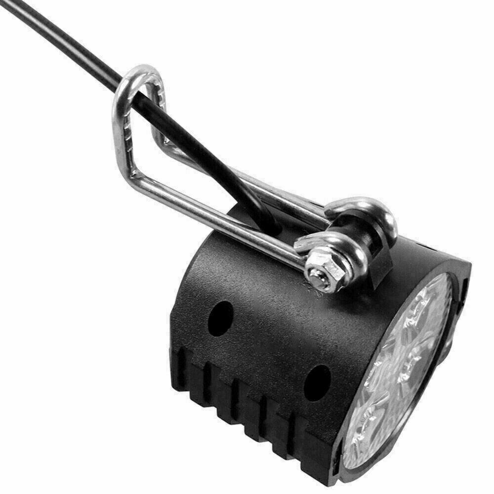 Ebike Waterproof 24V 36V 48V LED Front Lamp Head Light for Scooter Tour EBicycle - TDRMOTO