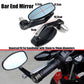 BAR END REAR VIEW SIDE MIRRORS MOTORCYCLE FOR Triumph Street Triple 675 R 07-10 - TDRMOTO