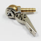 Ball Tire Air Chuck with Valve Stem Lock On Clip Tyre Inflator Brass Fitting - TDRMOTO