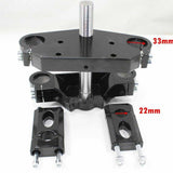 33mm Triple Clamp + 22mm Handle Bar Clamp 50cc 70cc 90cc PIT PRO TRAIL DIRT BIKE - TDRMOTO