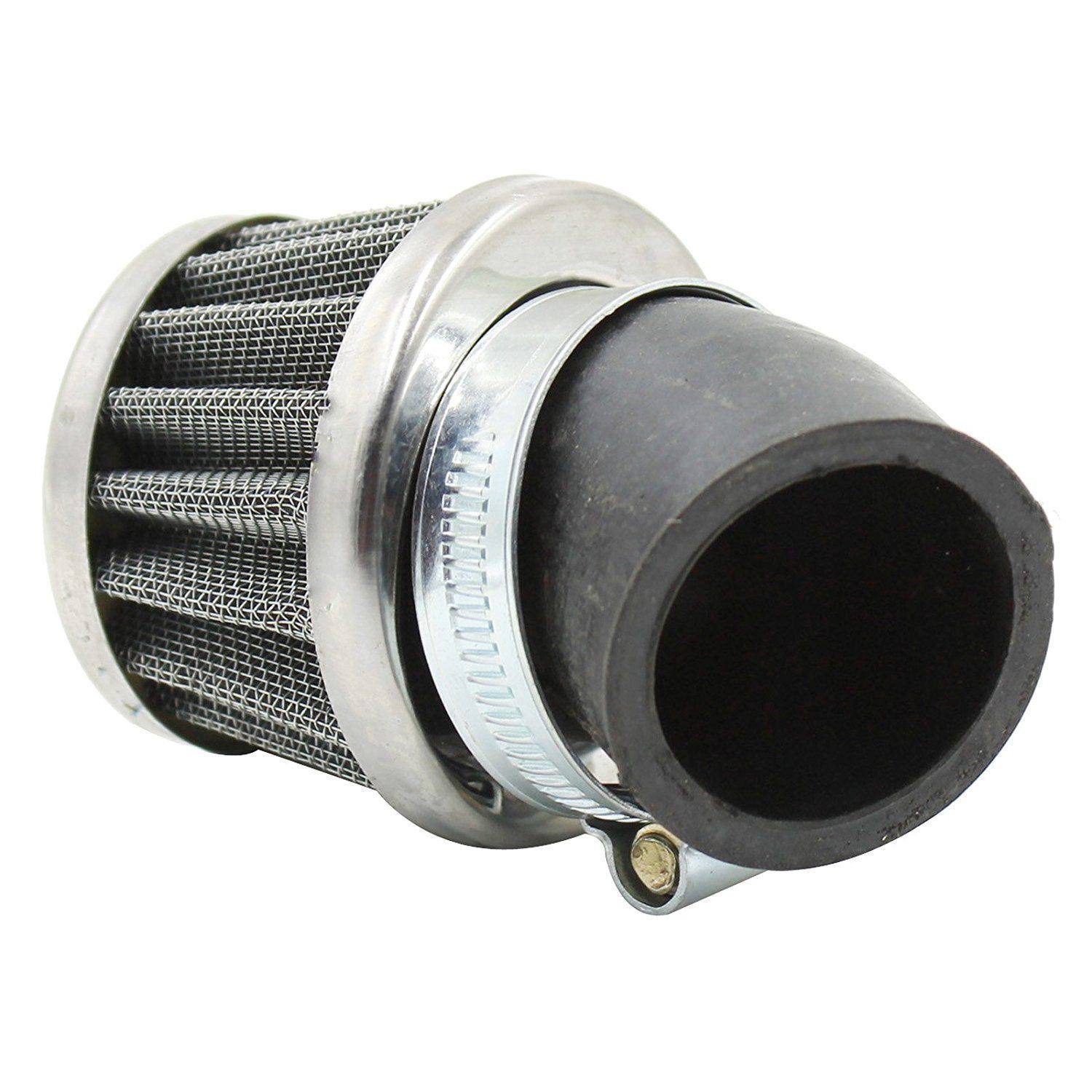 35mm Chrome Angled Motorcycle Pod Air Filters for ATV Quad Pit Dirt Bike Buggy - TDRMOTO