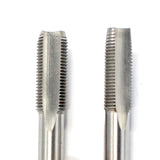 Tungsten Steel Hand Tap M10 x 1.0, Taper & Plug. Metric Pitch Drilling Tool - TDRMOTO