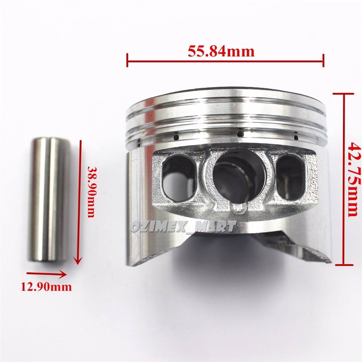 YX140 Pistion Kit For YX 140cc Engine Pit Dirt Bike PitsterPro Stomp SDG GPX - TDRMOTO
