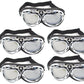 Goggles harley Vintage davison baron aviator flying cafe racer motorcross sport - TDRMOTO