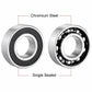 6205RS Deep Groove Double Rubber Sealed Motor Bearing 25mm x 52mm x 15mm F5X4 - TDRMOTO