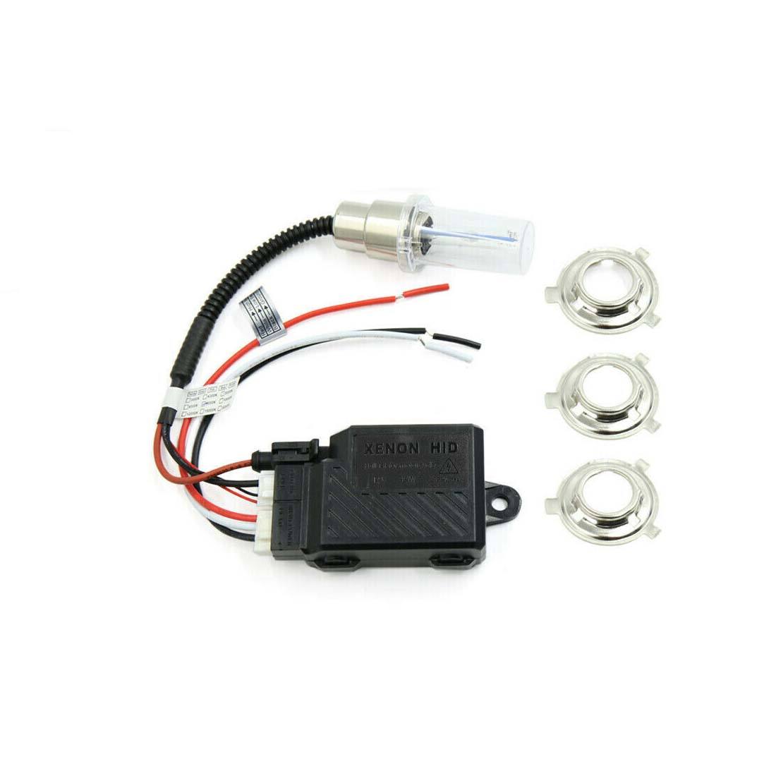 35W HID Hi/Lo H6 Bi-Xenon Motorcycle  Conversion Slim Kit Headlight Lights 8000K - TDRMOTO