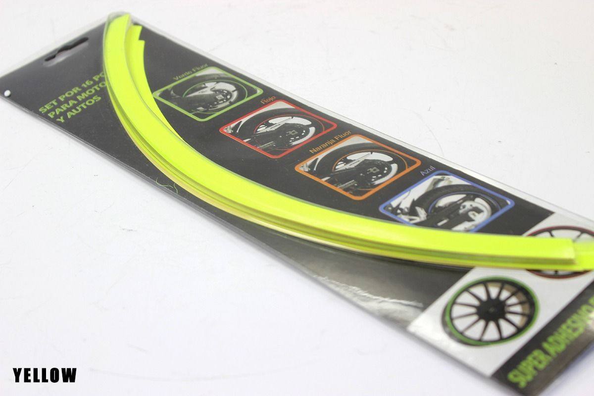 Motorcycle 17" Wheel Rim Stripe Tape Kawasaki Ninja 250R 300 500 - TDRMOTO