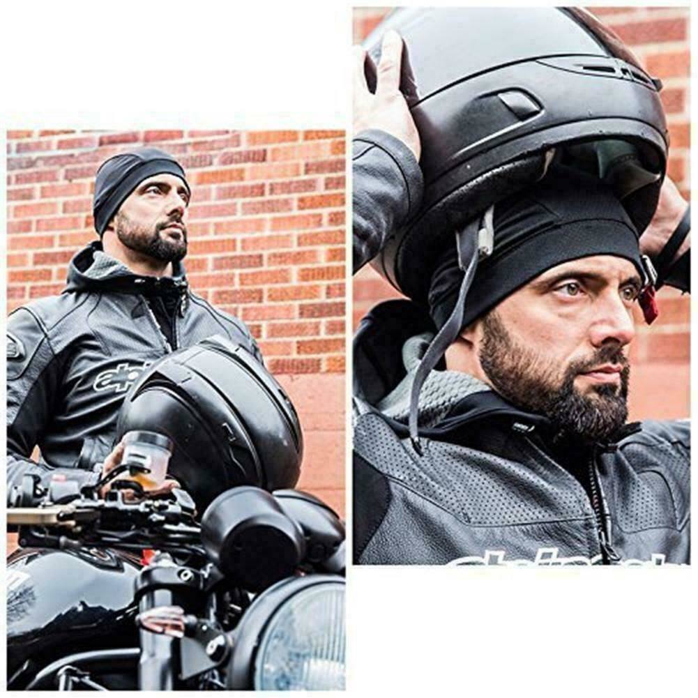 Motorcycle Helmet Inner Liner Cooling Cap Sweatband Beanies Sport Outdoor Hat - TDRMOTO