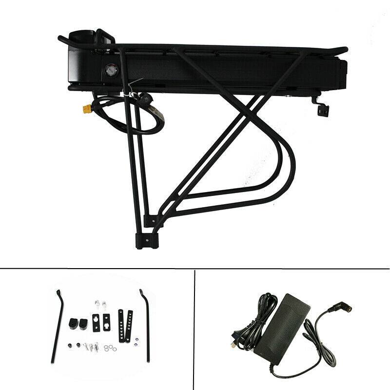 Rear Rack Battery 48V 15Ah Lithium Battery For 48V 1000W 1500W Electric Bike - TDRMOTO
