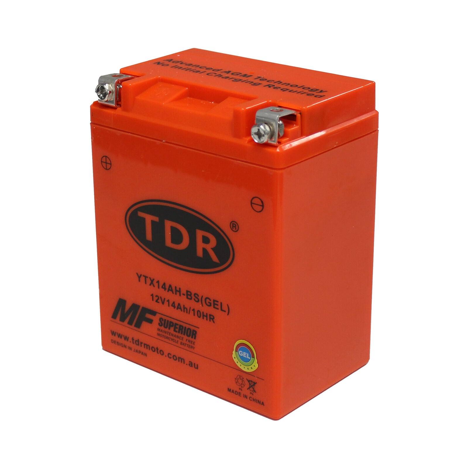 YB14A-A2 ATV Battery For KAWASAKI KLF300-C Bayou 300 4x4 1989-2004