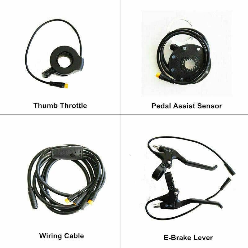 250W 26" Rear Hub 36V 10Ah Battery Electric Bike Conversion Kit - TDRMOTO