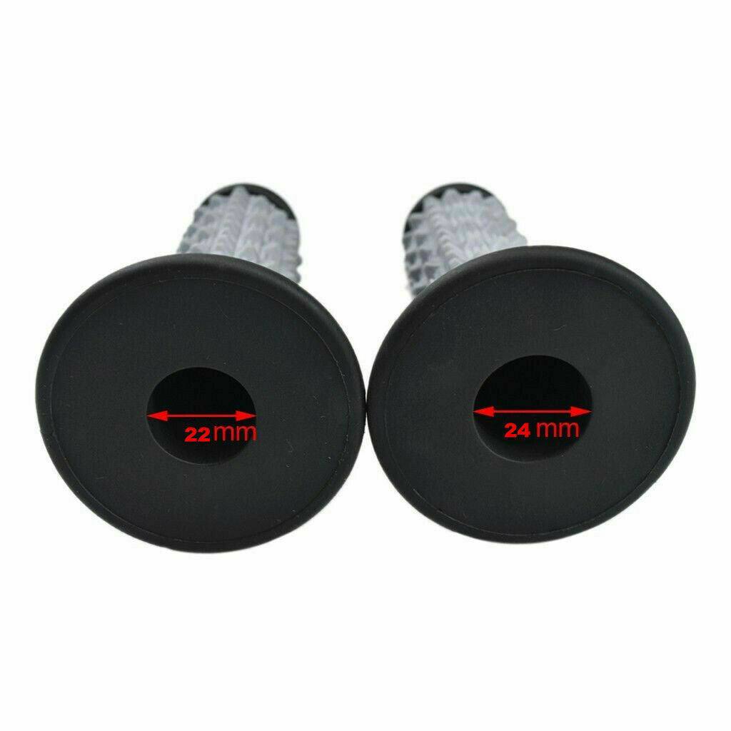 7/8" 22mm Universal Fit Low Rise Handlebar + Hand Grips For Dirt Bike Motorcycle Motocross Off Road - TDRMOTO