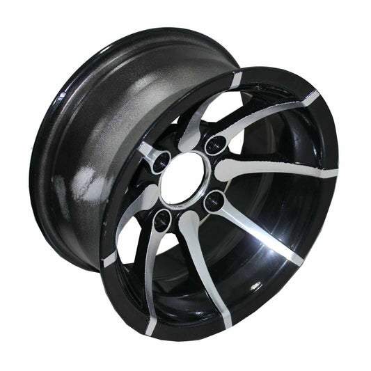 25X10- 12" inch Rear Back ALLOY Wheel Rim For Quad ATV Buggy Off Road Farm Dirt Bike - TDRMOTO