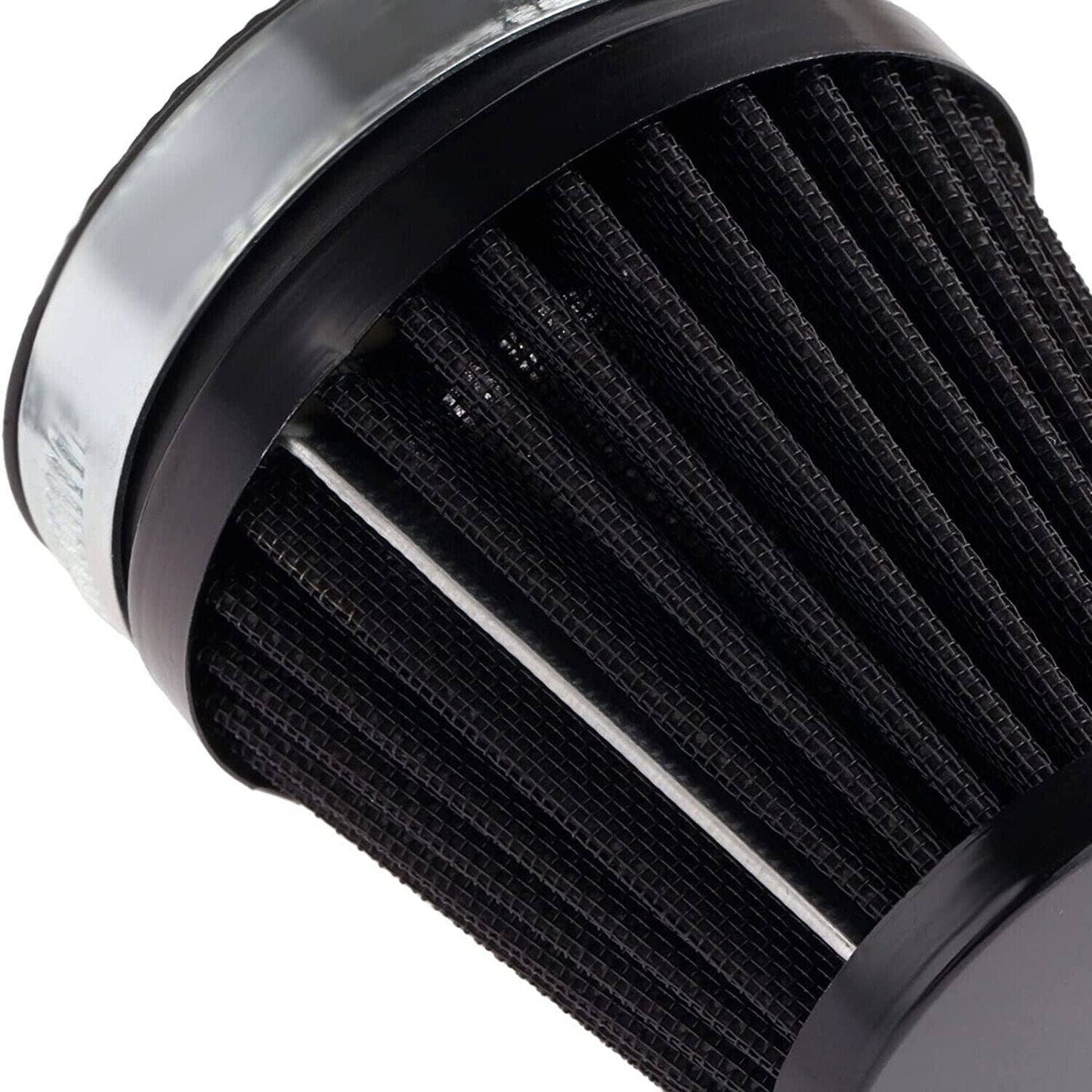 60mm Air Intake Filter Cleaner Pod Washable Black For Harley Motor Scooter ATV - TDRMOTO