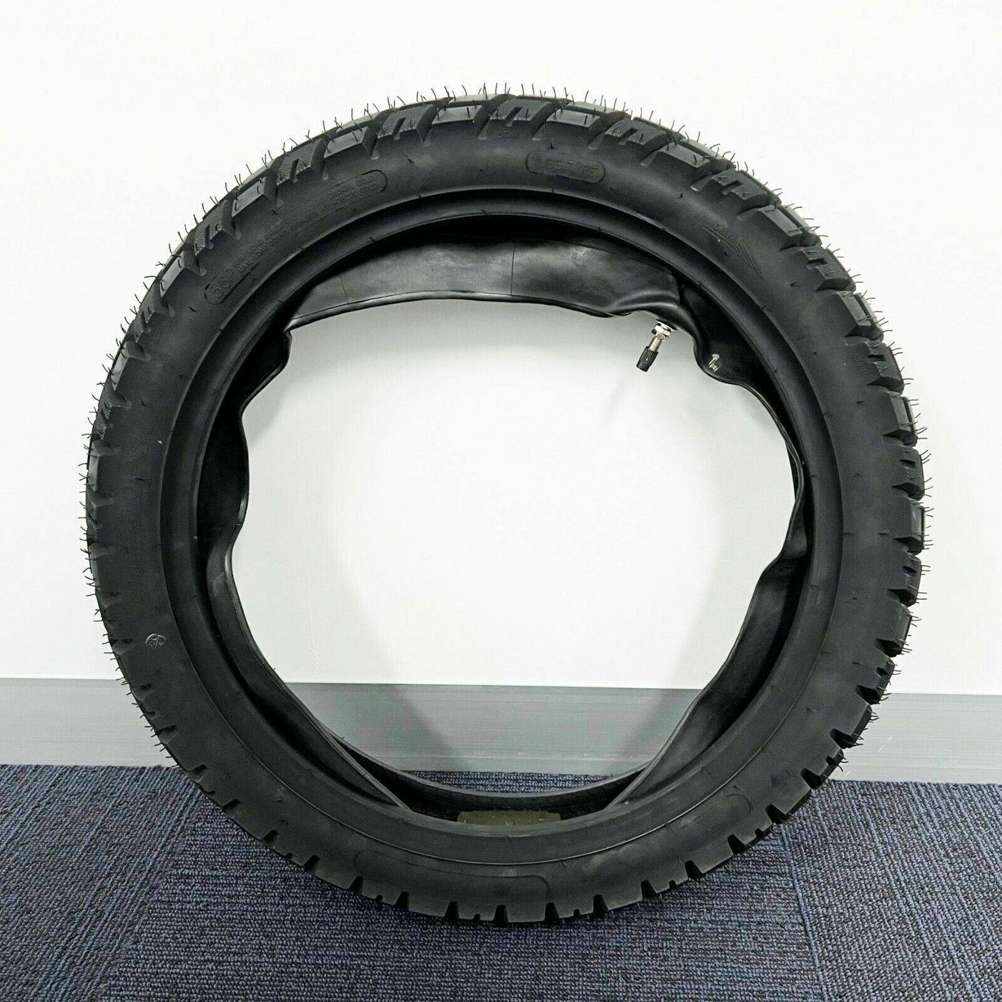90/90-17" Tyre Tire Motorcycle Tyre with Inner Tube - TDRMOTO