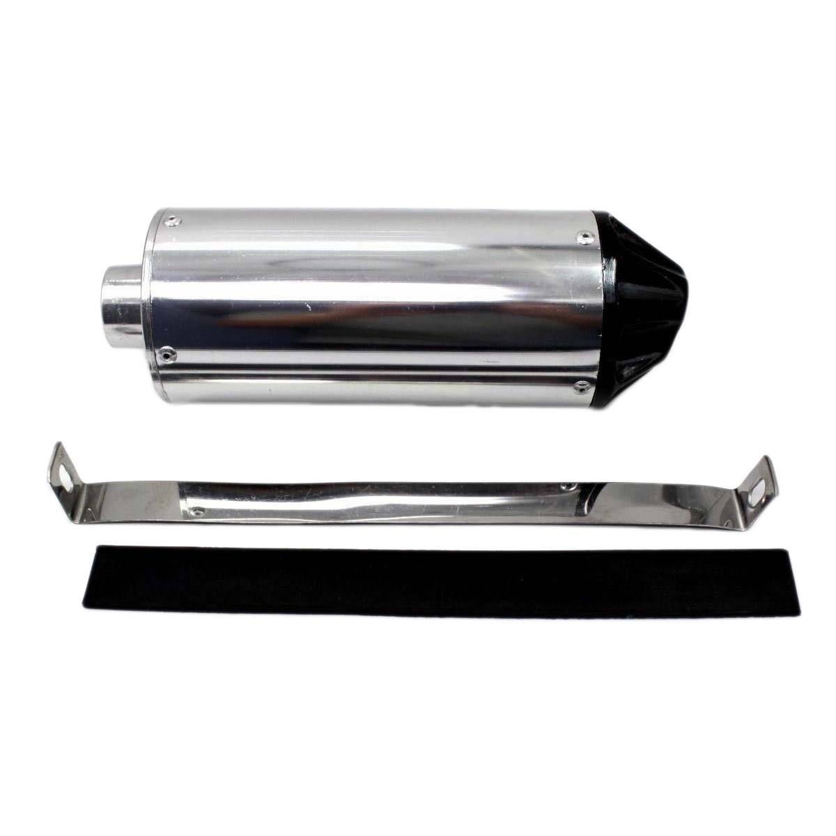 32mm Exhaust Muffler Black for 125cc 140cc Thumpstar Atomik Dirt Pit Trail Bike - TDRMOTO