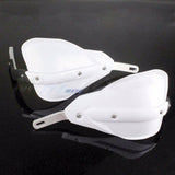 White Aluminum Motorcycle Bike 28mm 22 mm Handguards Hand Guards Protectors - TDRMOTO
