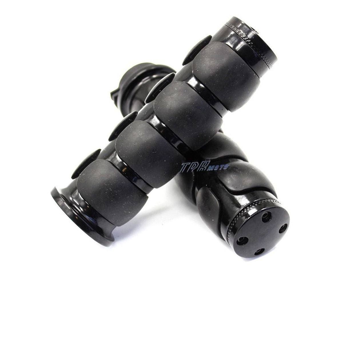 Motorcycle Hand Grips 1" For Yamaha V-Star Vstar 950 1100 1300 Classic Stryker - TDRMOTO