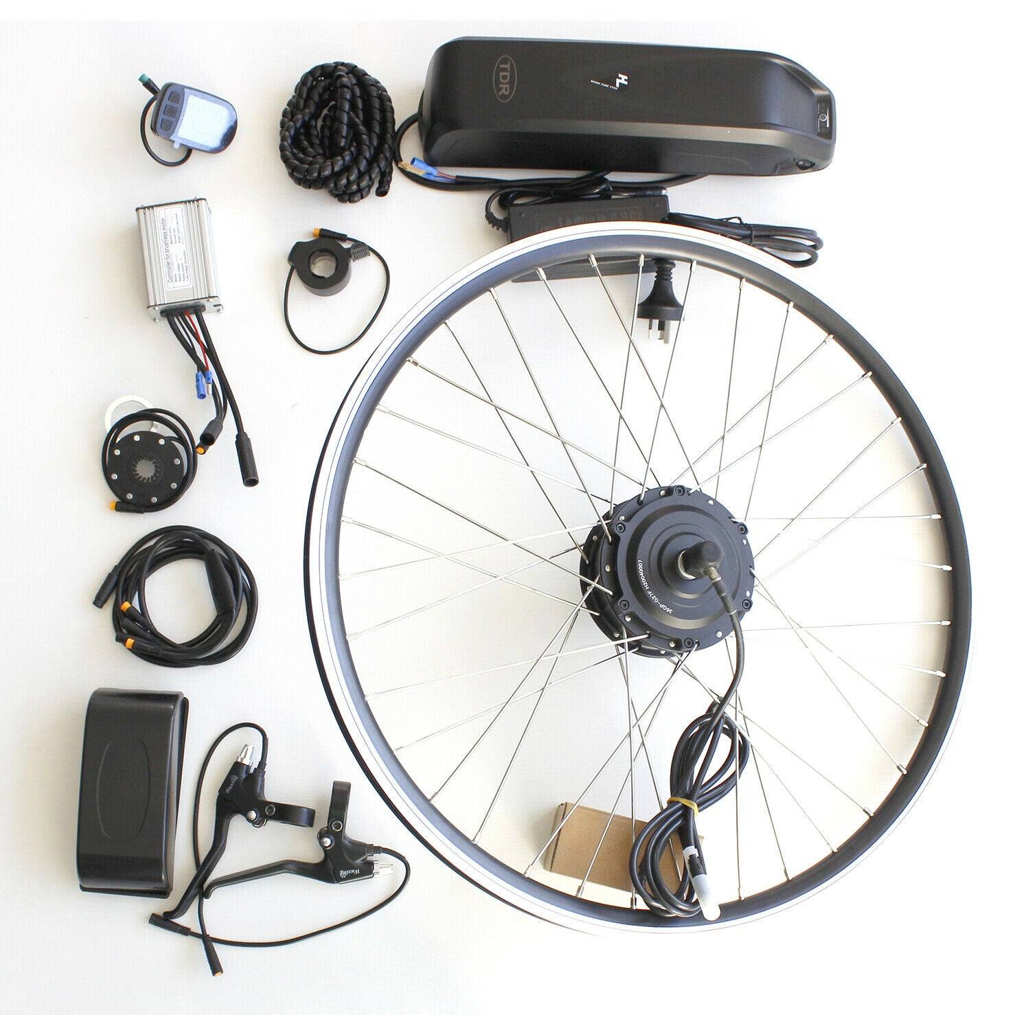 350W 26" Front Hub 36V 10Ah Battery Electric Bike Conversion Kit - TDRMOTO