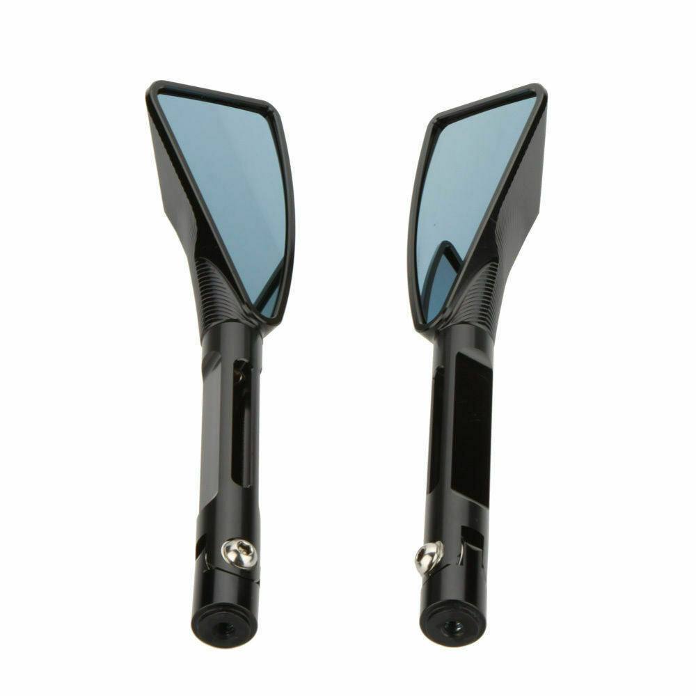 CNC Aluminum Motorcycle Rearview Mirrors Blue Glass For Yamaha MT09 MT07 - TDRMOTO