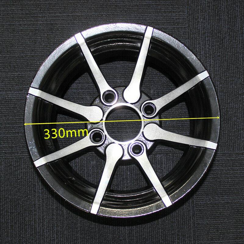 2x 25x10-12 Inch Rear Alloy Wheel Rims For Dirt Bike, ATV, Buggy – 12" Diameter, 10" Width