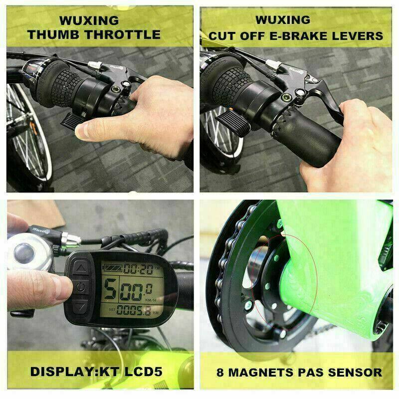 350W 20" Front Hub 36V 10Ah Battery Electric Bike Conversion Kit - TDRMOTO