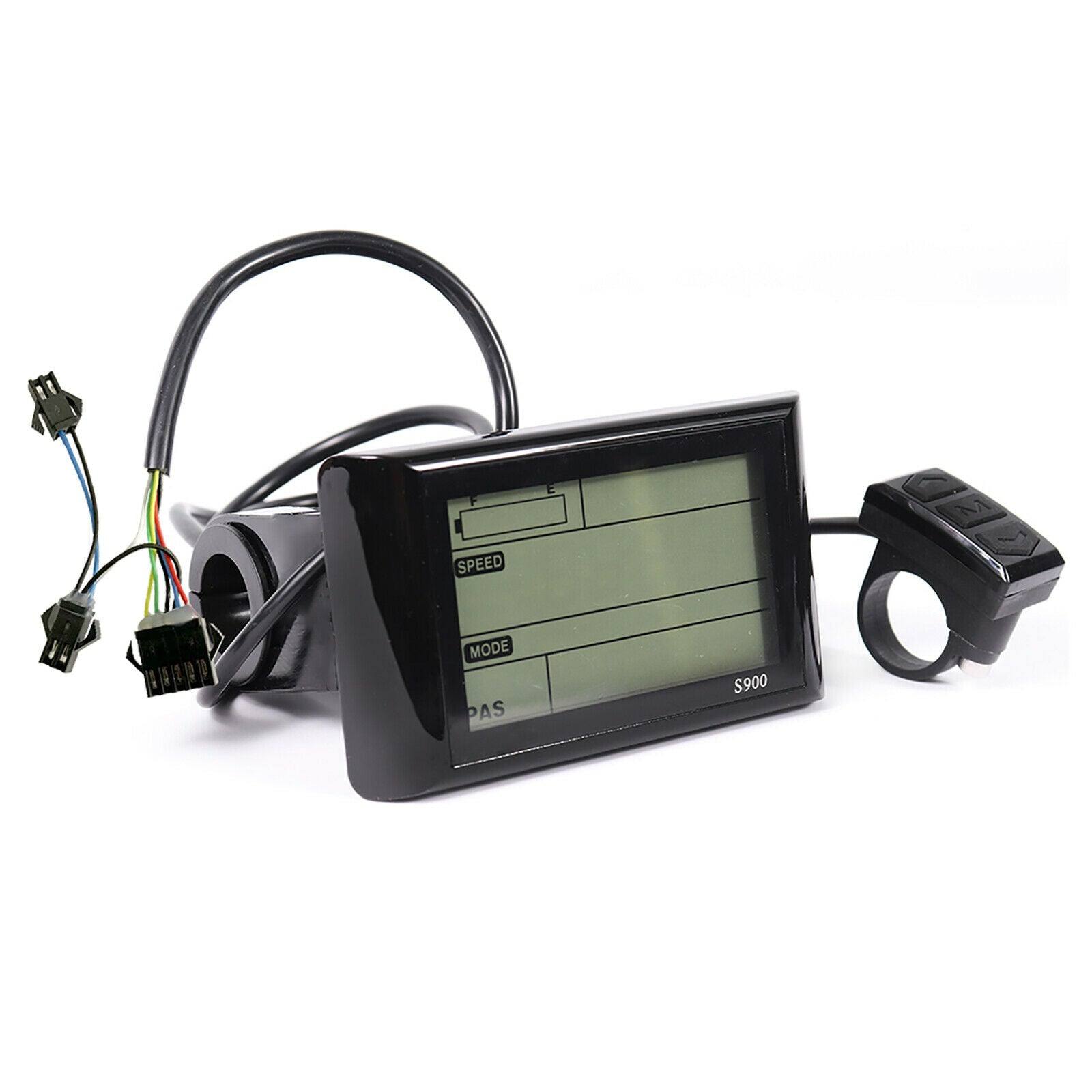 Electric Bicycle S900 LCD Display 48V Electric Bike Intelligent Control Panel - TDRMOTO