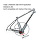 500W TongSheng TSDZ2 Mid Drive 48V 15Ah Battery Electric Bike Conversion Kit - TDRMOTO