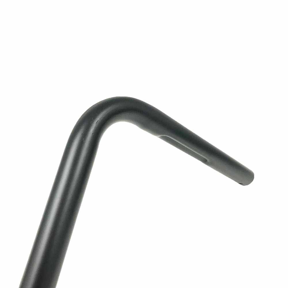 Black 25mm 1" Motorcycle Handlebars Ape Hanger Z Bar High Rise For Harley Suzuki - TDRMOTO