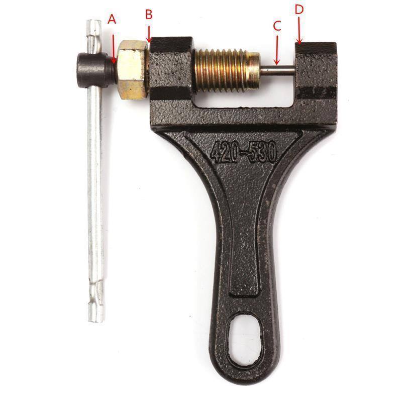 Motorcycle Chain Breaker Cutter Link Remover Splitter Repair Tool - TDRMOTO