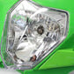 Green Recreation Registration Head Lamp Light Complete Kit For Dirt Bike Motorcycle - TDRMOTO