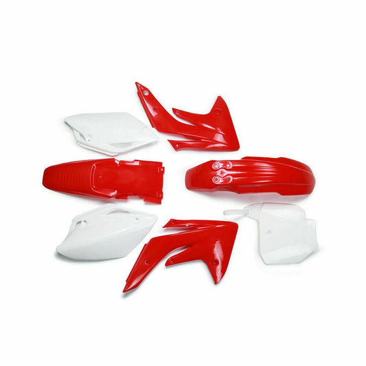 Red/White Plastics Fender Kit For CRF150 CRF150R 2007-2014 - TDRMOTO