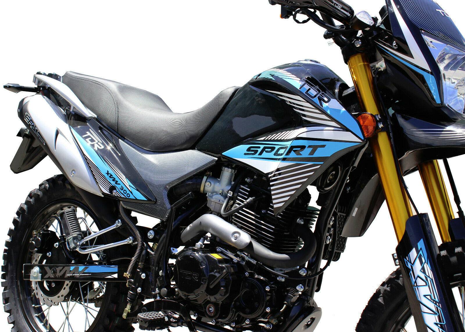 TDR Blue XVW300 300cc Off Road Dirt Bike - TDRMOTO