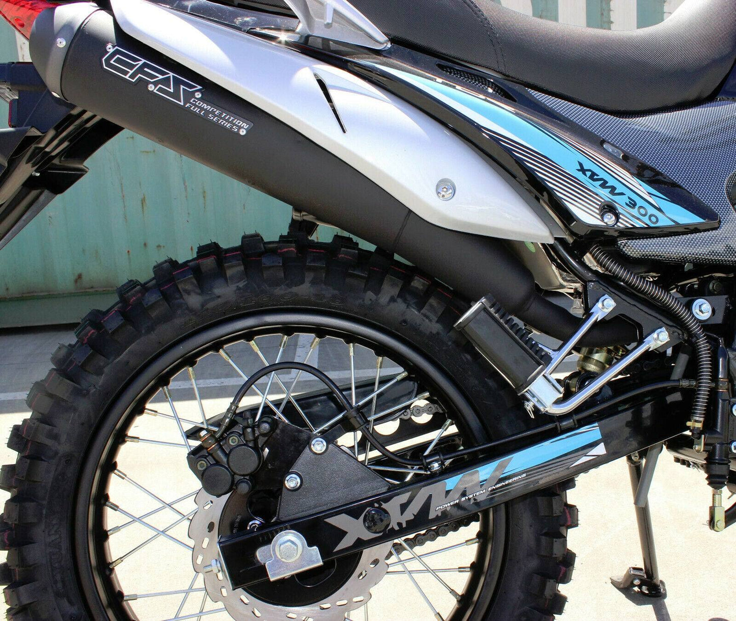 TDR Blue XVW300 300cc Off Road Dirt Bike - TDRMOTO