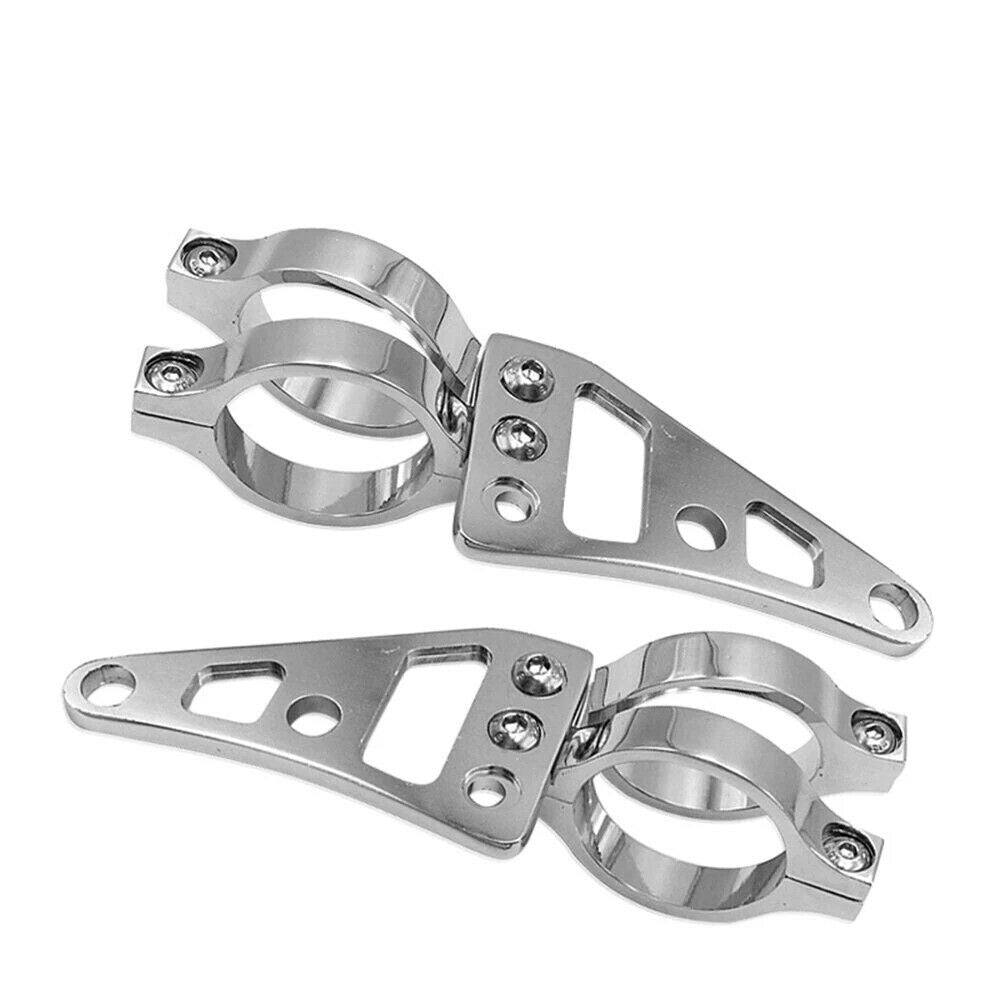 For 39mm 40mm 41mm Fork Tube Motorcycle Headlight Mount Bracket Head Lamp Clamp - TDRMOTO