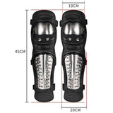 4P Set Bicycle Motor Alloy Steel Motocross Elbow & Knee Shin Guard Pads Protect - TDRMOTO