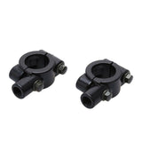 22mm Motorcycle 7/8" HandleBar Mirror Mount Honda Yamaha Kawasaki Dirt Pit Bike - TDRMOTO