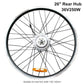26" 250W 36V Electric Bike Rear Hub Brushless Gear Motor Rear Motor Wheel eBike - TDRMOTO