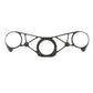 Triple Tree Top Clamp Decal Sticker Cabon Fiber Look 4 Yamaha YZF R1 09-11 - TDRMOTO