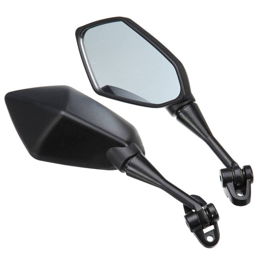 Left+Right Side Rear View Mirrors Black For HYOSUNG GT125R GT250R GT650R GT650S - TDRMOTO