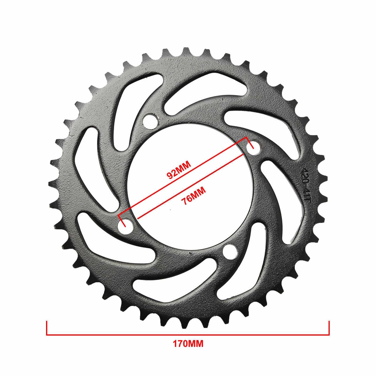 420 41T 76mm Rear Sprocket - TDRMOTO