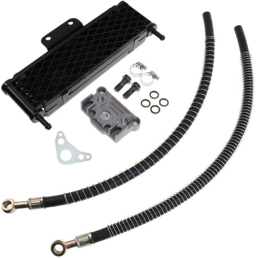High Flow Radiator Oil Cooler M10x1.25 Banjo For 125cc 140cc 149cc Pit Dirt Bike - TDRMOTO