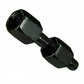 2 pieces Black Mirror Adapter Convert Right 10mm to Right 8mm - Thread Reducer Converter - TDRMOTO