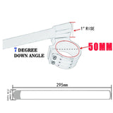 50mm CNC Raised Handle Bars Clip Ons For Suzuki GSXR 750 600 GSXR1000 Universal - TDRMOTO