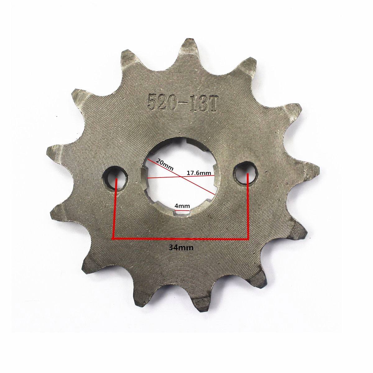 520 13T 20mm Front Sprocket - TDRMOTO