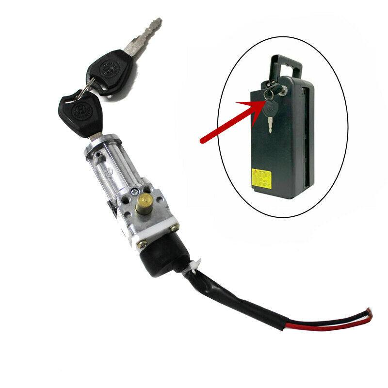 Electric Bike Battery Key Barrel Power Lock - TDRMOTO