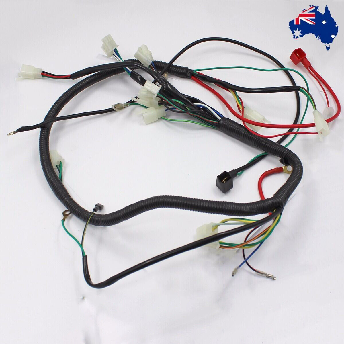 GY6 Engine Wiring Harness Loom For 125cc 150cc 250cc 300cc ATV Quad Buggy Dirt Bike