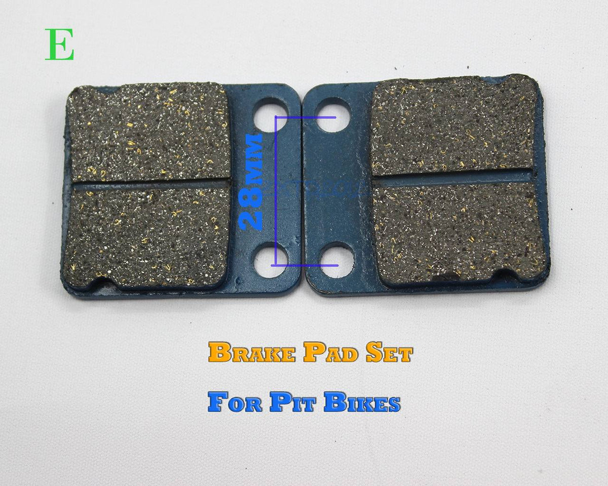 Caliper Disc Brake Pad Set For 50cc 70cc 90cc 110cc 125cc 150cc Quad ATV Dirt Pit Pro Bike - TA025 - TDRMOTO